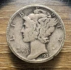 1929-D Mercury Dime - Actual Coin Shown - Free Shipping & Tracking INV#206