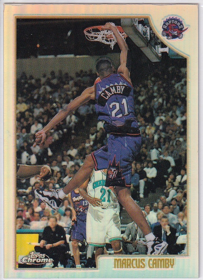 1998-99 Topps Chrome - Marcus Camby #67 Refractor  Toronto Raptors