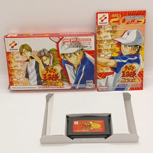 PRINCE OF TENNIS OUJI SAMA 2003 PASSION RED Gameboy Advance NintendoBox Manual