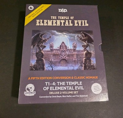 Goodman Games Adventures Reincarnated #6: The Temple of Elemental Evil   D&D  