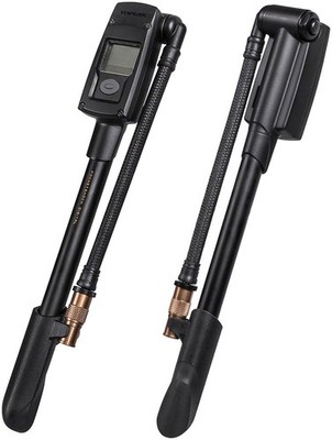 Topeak Pocket Digital Shock Pump - High-Precision 300psi with LCD Gauge &