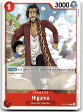 Higuma C Carrying On His Will OP13-013 One Piece TCG Normal NM