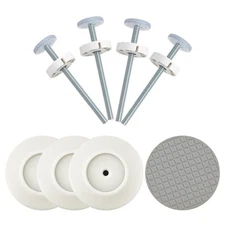 12MM Baby Gate Extender Extension, 4 Pack Baby Gate Replacement Parts, M8 