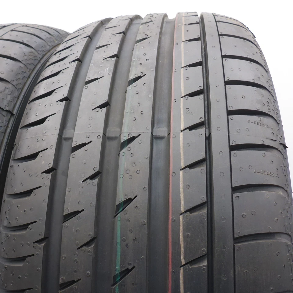 245 45 18 2x CONTINENTAL 245/45 R18 96Y RunFlat Sommerreifen 2023 WIE NEU VOLL - Bild 4 von 4