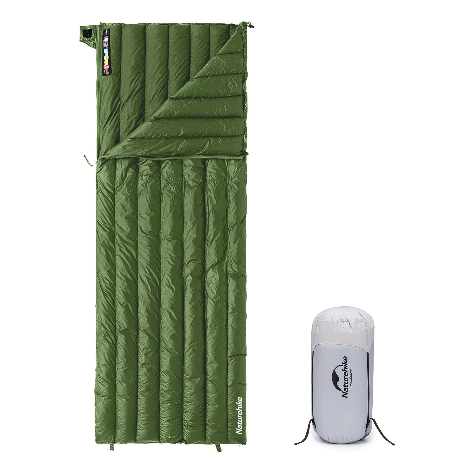 Ultra Lightweight Envelope Sleeping Bag for Adults, 3-4 Seasons, UK