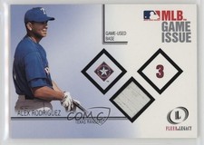 2001 Fleer Legacy MLB Game Issue Game-Used Base Alex Rodriguez