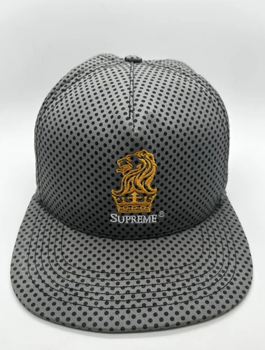 Casquette Supreme Ritz Carlton adulte réglable à pois débutant coton SS13 très bon état