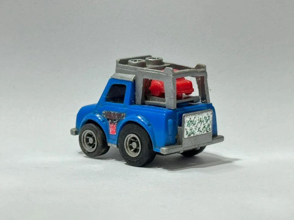 Choro Q Blue Mini Cooper Type II No. A-31 Takara Japan 1980 Loose No Box Rare - Image 3 of 4