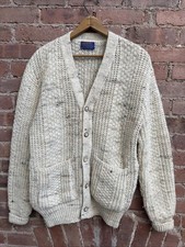 Vintage Pendleton Men  s Cardigan, Sz Medium, Wool Medley, USA