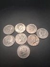 Kennedy Half Dollar Lot 8 coins  various dates