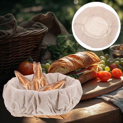  4 Pcs Brotkorb-tuchhülle Teig-brotkorb-tucheinlage Brotkorbeinlage