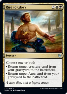 Rise to Glory Theros Beyond Death Lightly Played, English