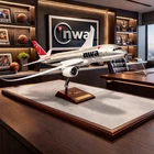 NORTHWEST AIRLINES BOEING 787 DIECAST EXEC STYLE  MODEL AIRCRAFT EXTREMELY RARE