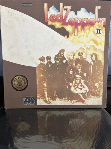 Vintage Led Zeppelin Led Zeppelin II 12" Black Vinyl LP 1969 Rock Gatefold Album