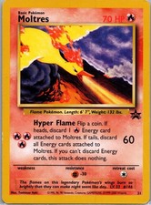 Moltres 21 Promo Wizards Black Star Promos Pokemon Moderately Played