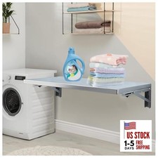 Wall Mounted Folding Table,Wall Folding 304 Stainless Steel 39.4 x 15.7 inches