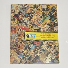 1981 1st Edition COMPLEAT Videocassette Movies Guide Video Station Atkinson VHS