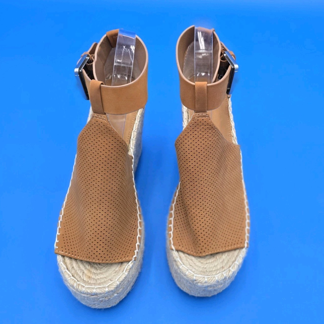 APL Marc Fisher Mlannie sandalo donna espadrillas plateau zeppa misura 6 5