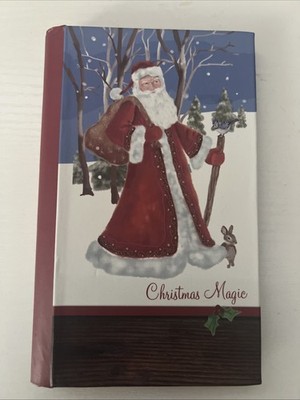 Christmas Magic Address Book Alphabetical Pages Name Address Cell Paper Craft
