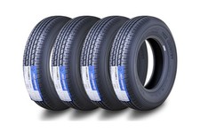 Free Country Grand Ride Set 4 Trailer Tires ST175/80R13 8 Ply Load Range D St...