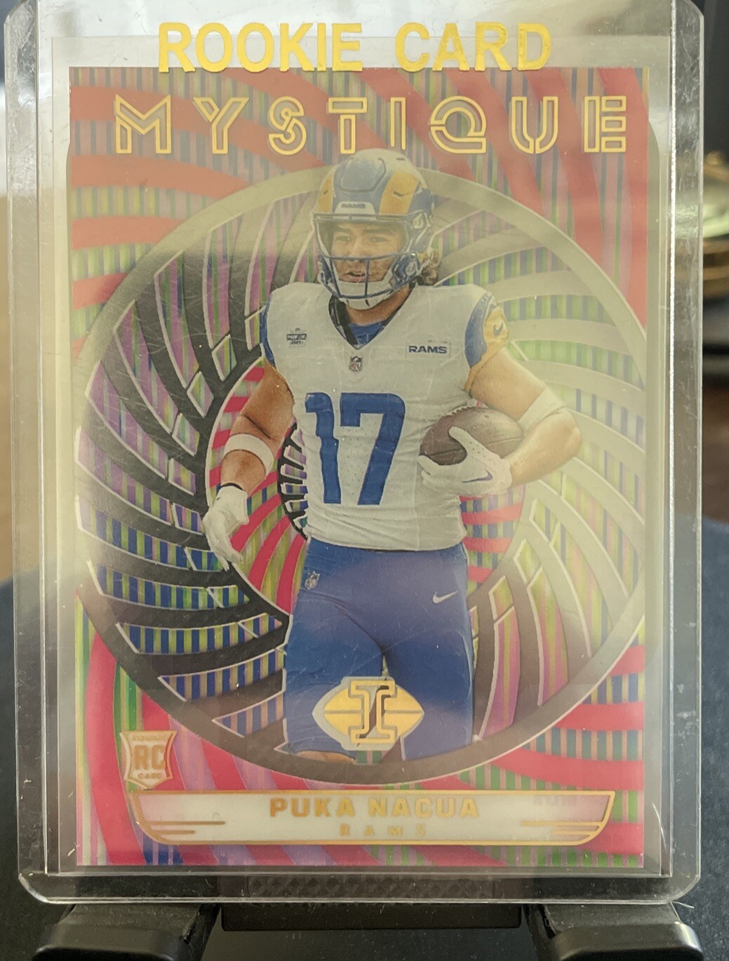 2023 Panini Illusions Puka Nacua RC Mystique Pink /399 - Rams