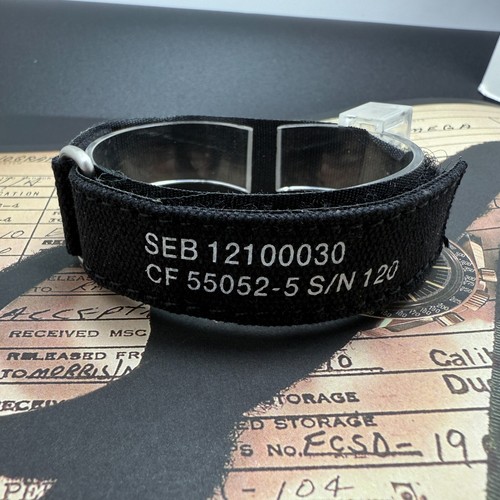 Correa de reloj de la NASA para Omega Swatch Moonwatch Mission to the Earthphase gancho bucle - Imagen 3 de 17