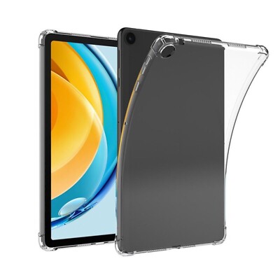 Tablet Case [Select Model] - Soft TPU Case Silicone Cover Clear Back Skin A01TM