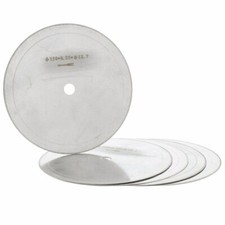 5Pcs 6" inch Super-Thin Rim 0.33 Diamond Lapidary Saw Blade Cutting Disc Jewelry