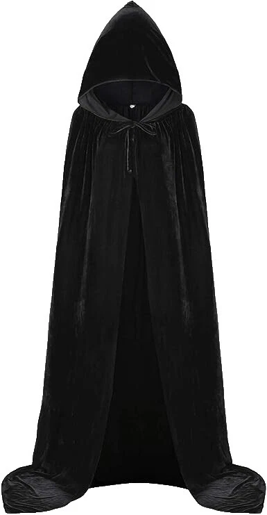 Black Costume Capes, Coats & Cloaks with Hood