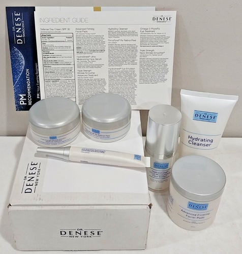 NEW Dr DENESE SkinScience Kit: Hydrating Cleanser, Face Serum, Wrinkle Smoother+ - Picture 2 of 15