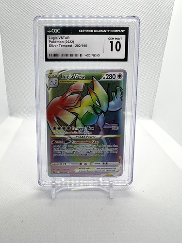 Lugia VSTAR graded CGC 10 for sale on eBay