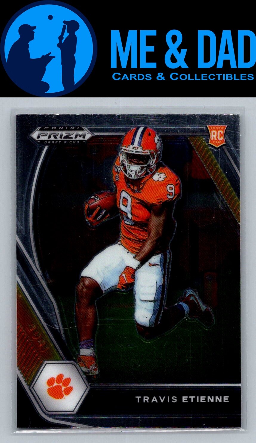 2021 Panini Prizm Draft Picks Collegiate #107 Travis Etienne Jr.