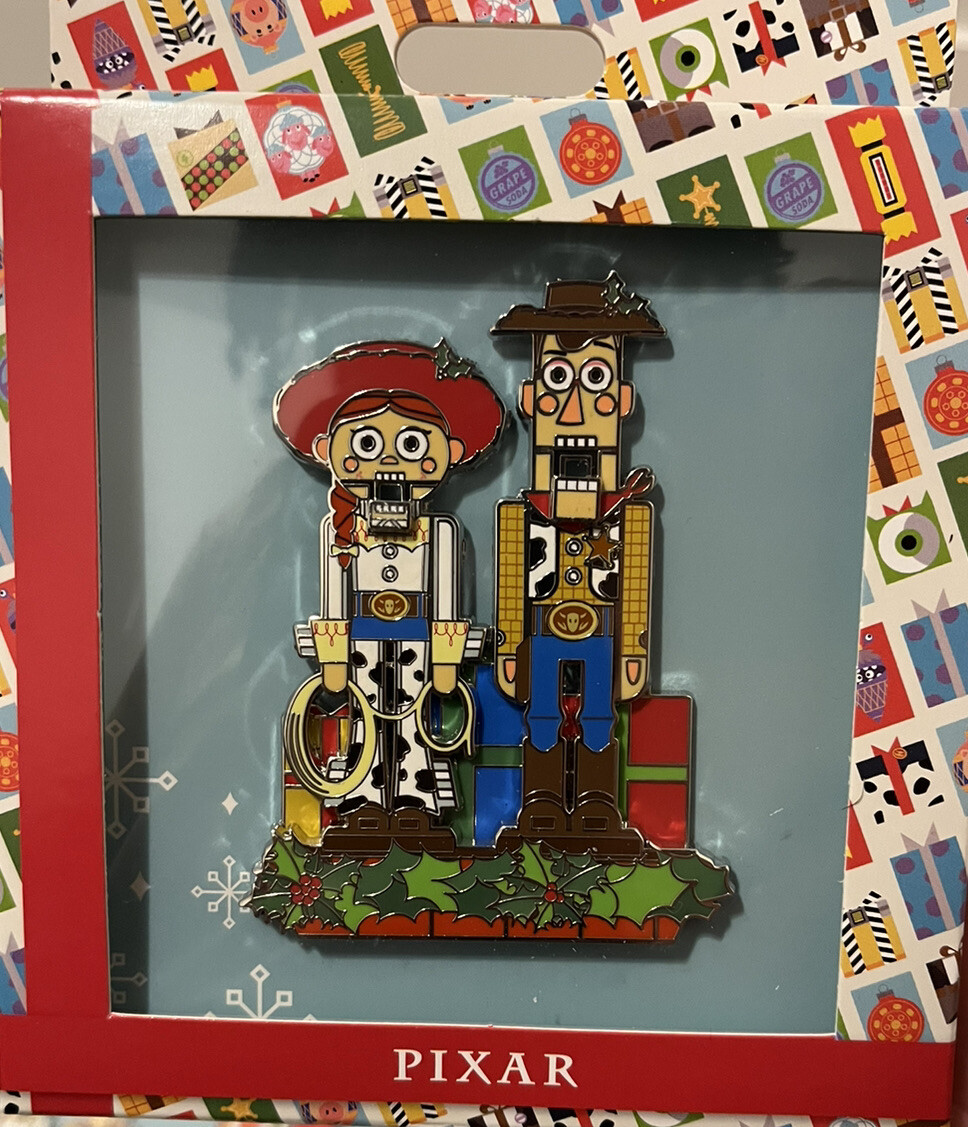 Woody and Jessie Jumbo Nutcracker Limited Edition Disney Pin 2022