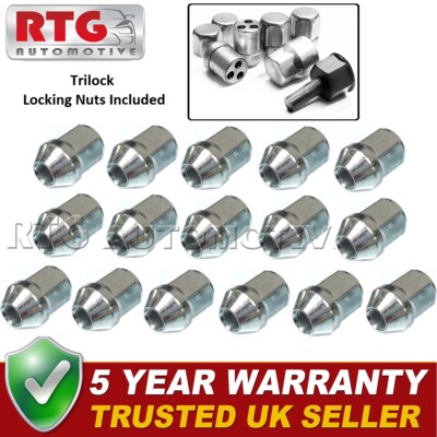 16x Nuts + 4x Trilock Locking Nuts For Nissan 300ZX 1989-2000