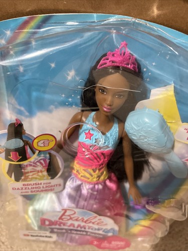 BARBIE WITH MAGICAL HAIR DREAMTOPIA FRB13 Needs Batteries Read Description - Picture 2 of 11
