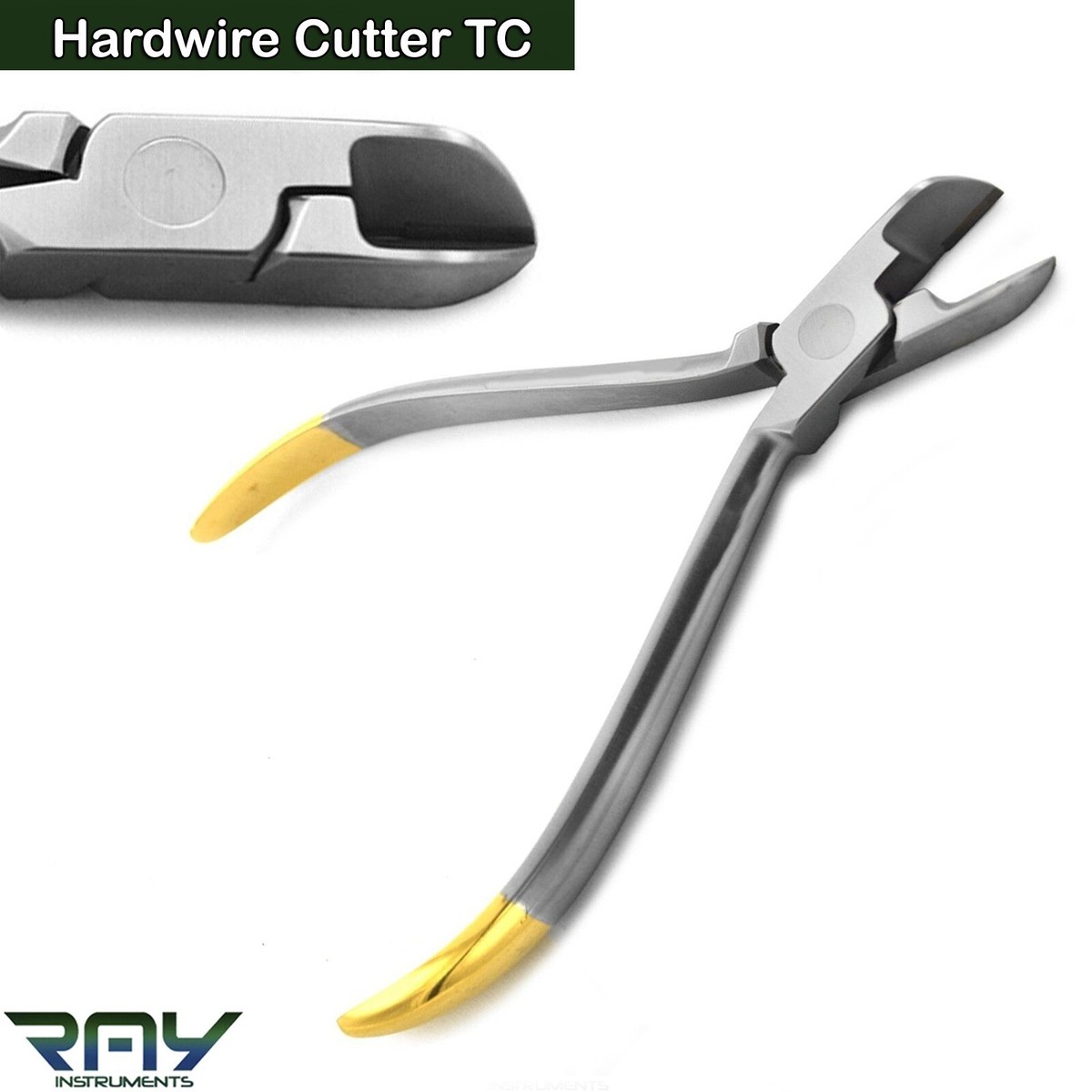 Heavy Duty Dental Wire Cutter Pliers – Orthodontic TC Plier For Braces, Ligatures, Lab Use