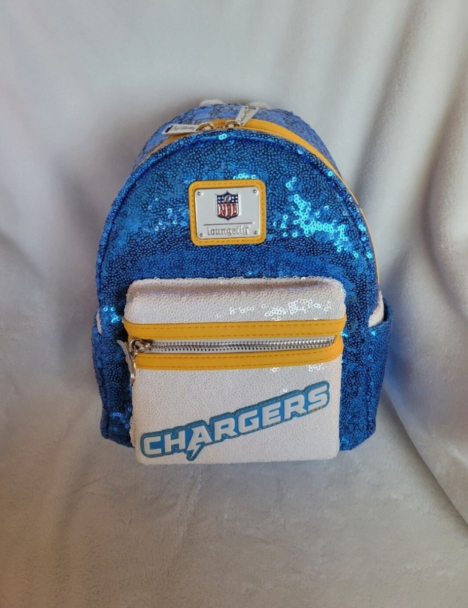 Loungefly NFL Los Angeles Chargers Sequin Mini Backpack | eBay