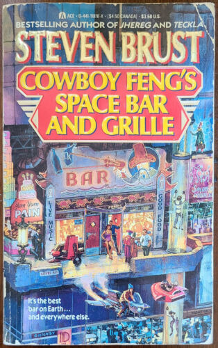 COWBOY FENG'S SPACE BAR AND GRILLE by Steven Brust (PB 1990) Tekla Jhereg - Picture 1 of 1