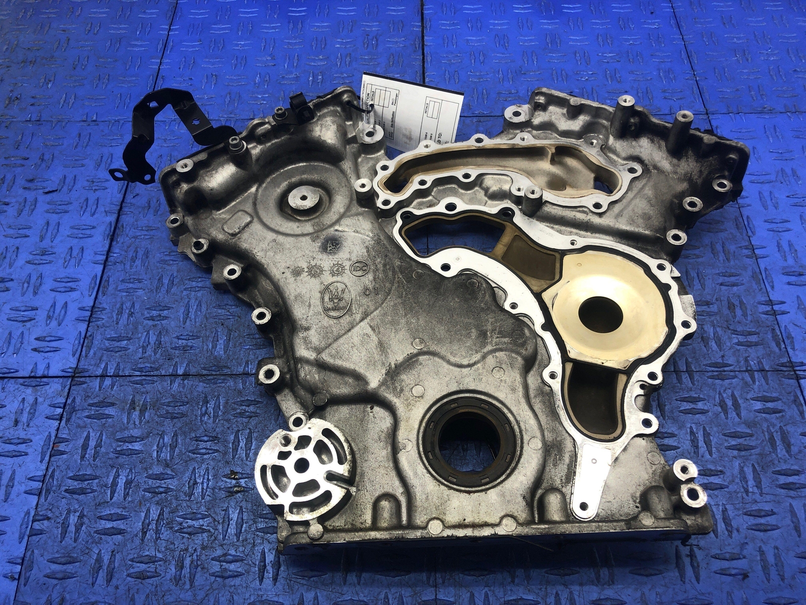 2014-2021 MASERATI GHIBLI FERRARI F160 3.0L ENGINE TIMING CHAIN COVER OEM 2015