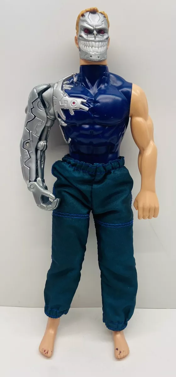 Max Steel Psycho Cyborg VTG Action Figure 1998 Mattel