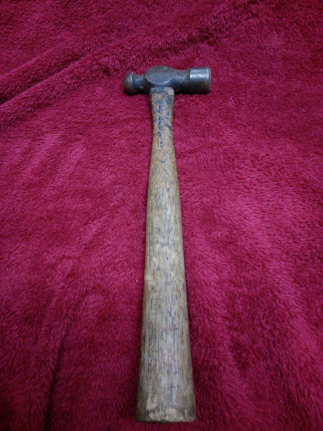 Vintage Craftsman Ball Peen Hammer With Original Handle 14 oz..13 3