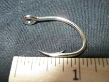 100  Eagle Claw L318NMGM Nickel Live Bait hooks 4/0 FREE FAST SHIPPING