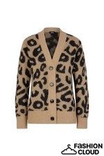 Joop Strickjacke, Leopardenmuster, Gr.38,40, VP 249,00