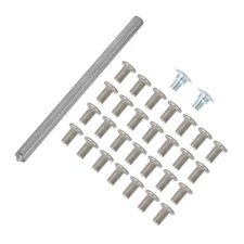 For 1951-1987 Chevrolet GMC Pickup Vent Window Assembly Rivet Kit + Tool Kit USA