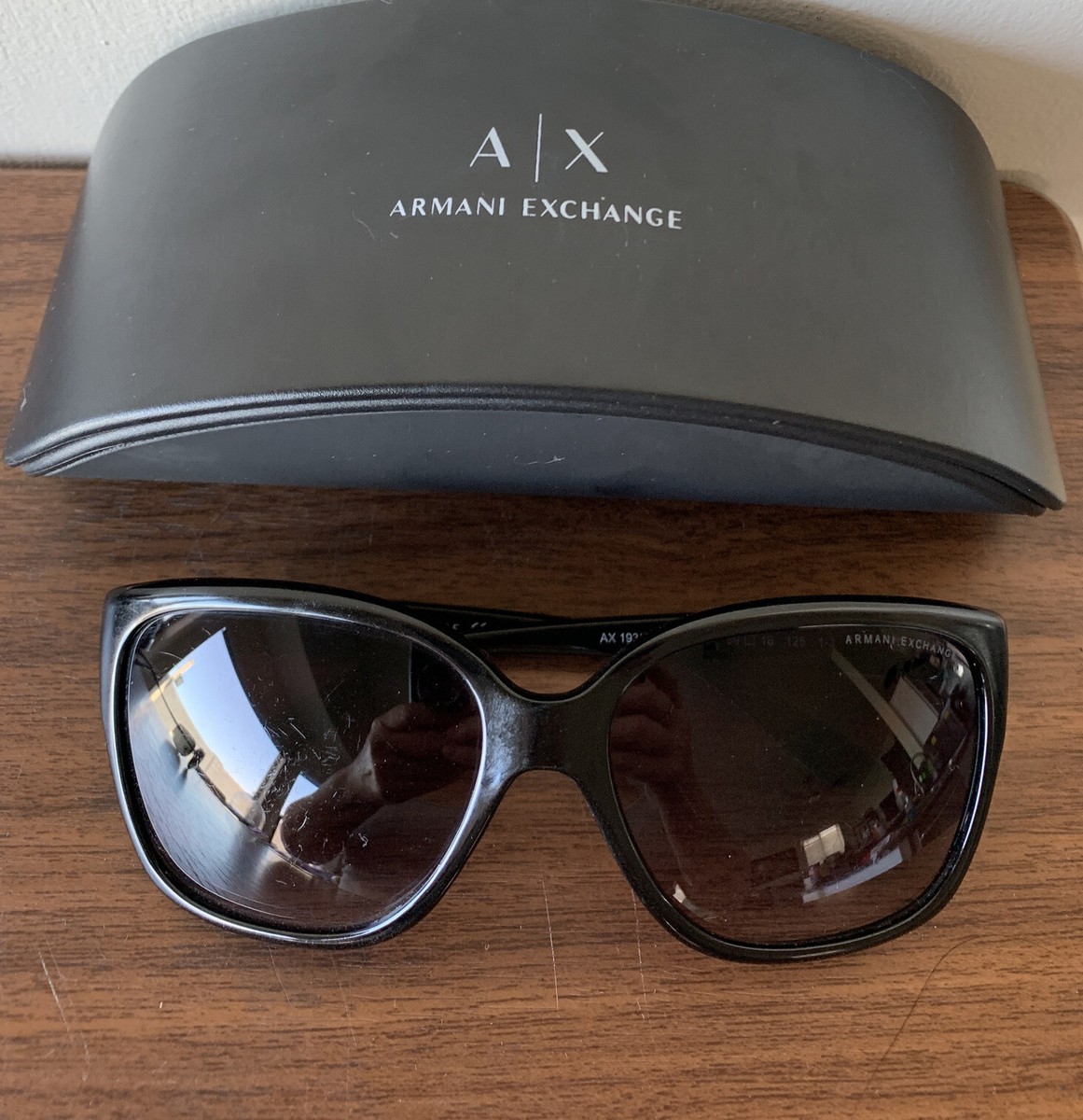 Armani Exchange A|X AX193/S D28 JJ Black Square Sunglasses Shades