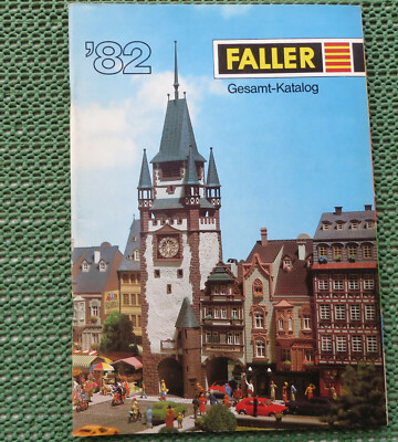 Faller  -- Modellbau Jahres Katalog 1982 #251219