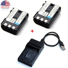 Battery / Charger For NB-2LH Canon MV790i MV800i MV830i MV850i MV880X MV920i USA