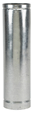 Pellet Stove Pipe, L-Vent, 4 x 24-In.