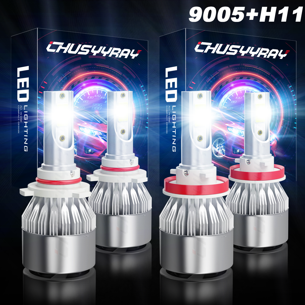 For Kenworth T680 T880 20132019 LED Headlight Bulb High Low Beam 6000K