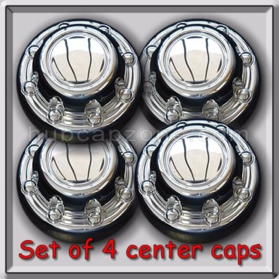 1998-1999 Dodge Ram Truck 2500 Center Caps Chrome Wheel Hub Caps Set of 4 1998-1999 Dodge Ram Truck 2500 Center Caps Chrome Wheel Hub Caps Set of 4